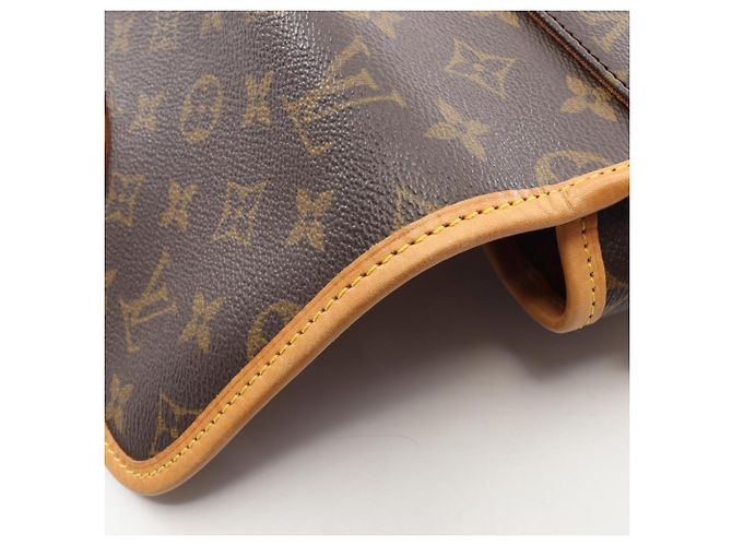 Louis Vuitton Sologne Monogram Schultertasche Braun - Ansicht 10