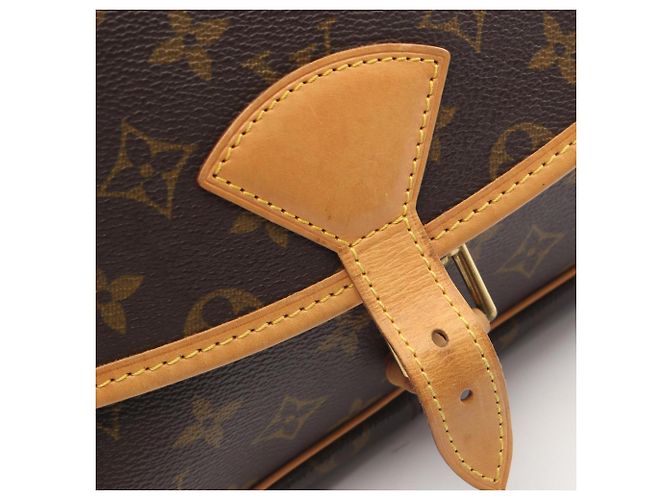 Louis Vuitton Sologne Monogram Schultertasche Braun - Ansicht 9
