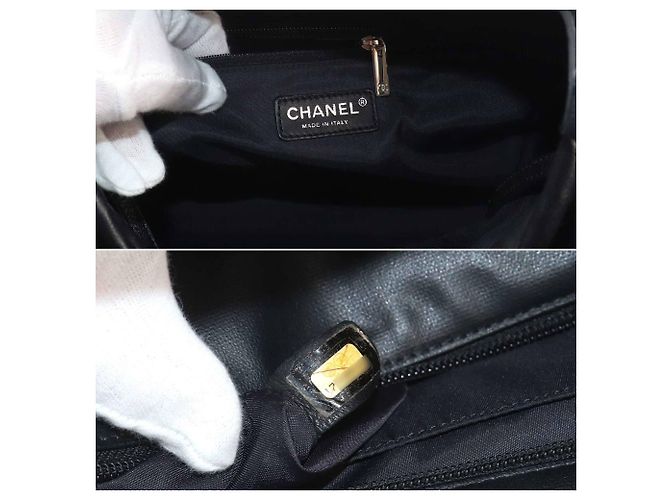 Borsa Tote Chanel Paris Biarritz MM Nero - vista 8