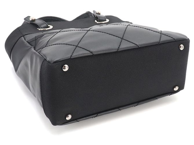Borsa Tote Chanel Paris Biarritz PM Nero - vista 4