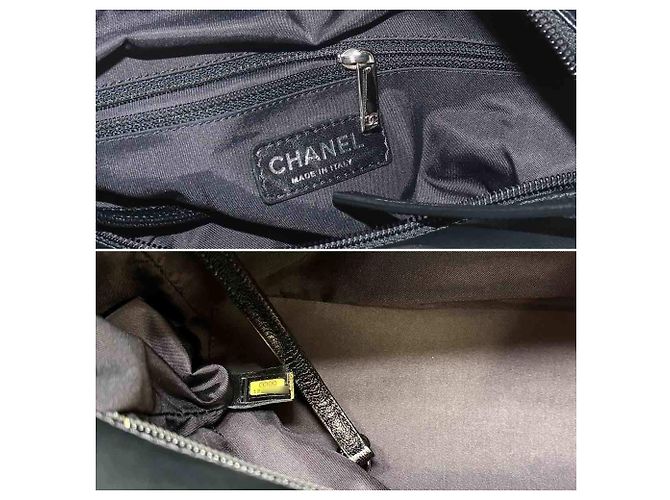 Borsa Tote Chanel Paris Biarritz PM Nero - vista 8