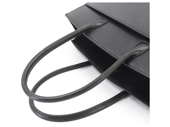 Hermès Borsa Tote Hermes White Bass PM Nero Bianco - vista 5