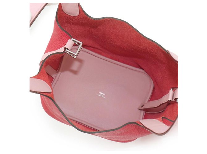 Autre Marque Borsa Piko Hermes Picotin Lock Touch 18 PM Rosso - vista 7