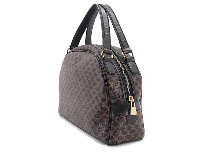 Céline Borsa Celine Macadam Marrone Nero - vista 3