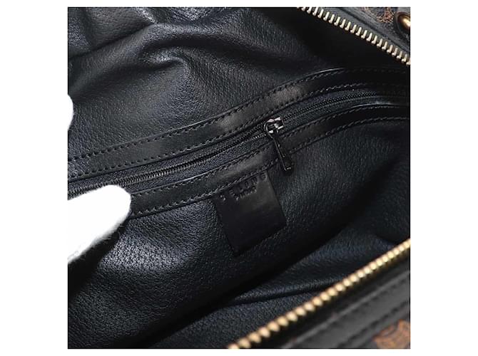 Céline Borsa Celine Macadam Marrone Nero - vista 7