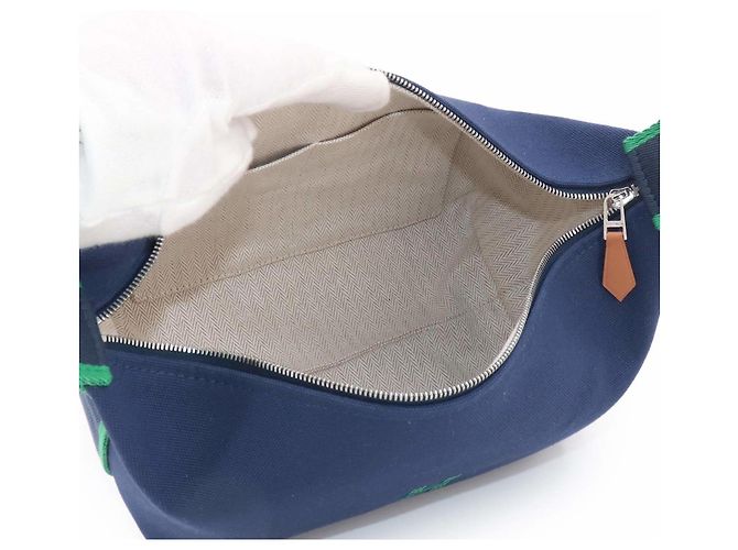Hermès Bolso Hermes Bride a Brac PM Negro Azul Verde - vista 6