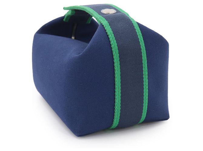 Hermès Bolso Hermes Bride a Brac PM Negro Azul Verde - vista 3