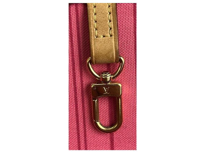 Borsa Louis Vuitton Neverfull MM Stephen Sprouse Marrone Rosa Multicolore - vista 13