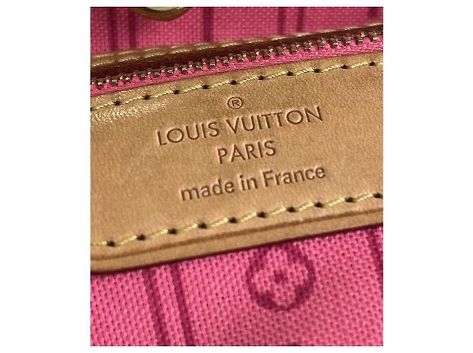 Borsa Louis Vuitton Neverfull MM Stephen Sprouse Marrone Rosa Multicolore - vista 9