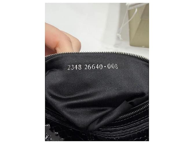 Fendi Tasche aus schwarzem Pythonleder - Ansicht 11