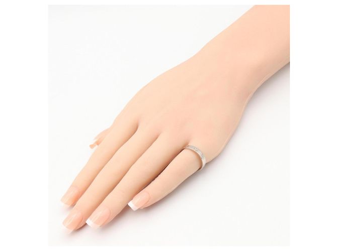 Anello Cartier Mini Love in oro bianco 18K Argento - vista 7