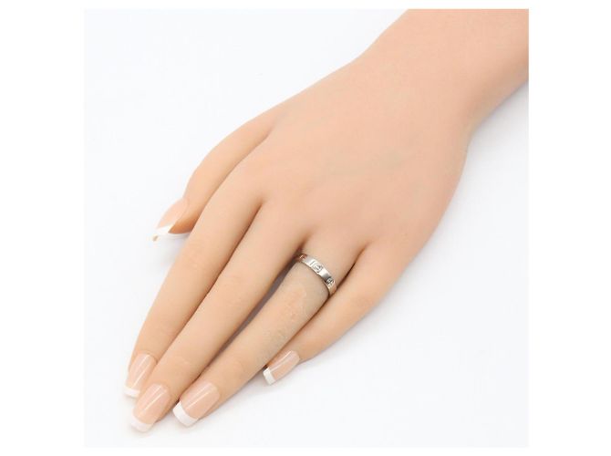 Cartier Mini Love Ring aus 18K Weißgold Silber - Ansicht 6