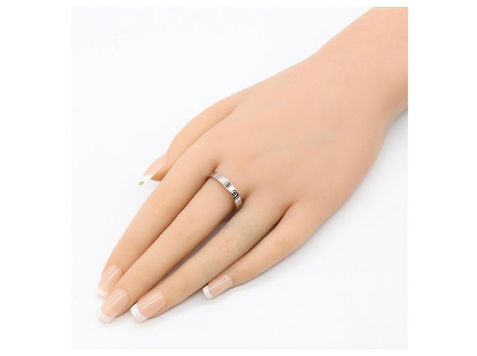 Cartier Mini Love Ring aus 18K Weißgold Silber - Ansicht 6