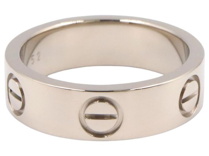 Cartier Love Ring aus 18K Weißgold Silber - Ansicht 2