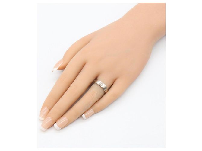 Cartier Love Ring aus 18K Weißgold Silber - Ansicht 6
