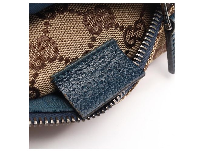 Marsupio Gucci GG Canvas Beige Verde Arancione - vista 4