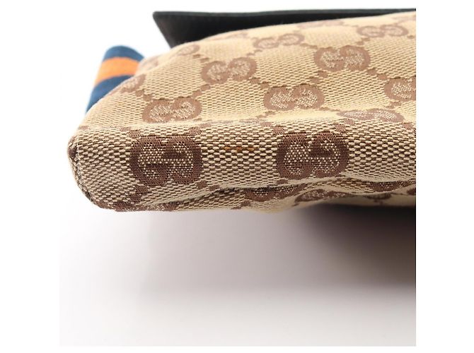 Marsupio Gucci GG Canvas Beige Verde Arancione - vista 7