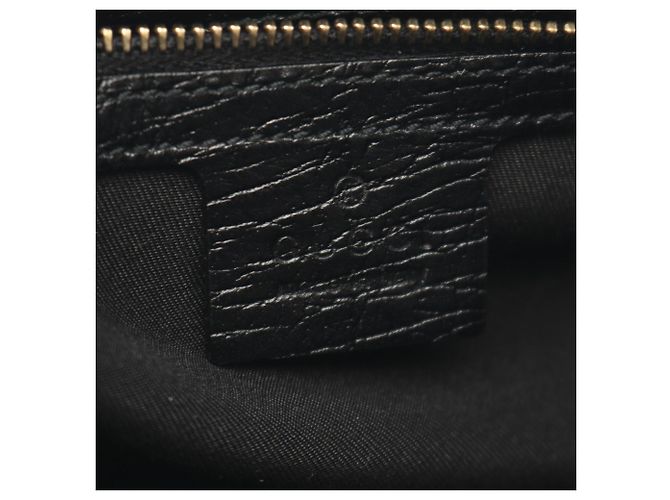 Borsa Gucci GG Canvas Sherry Line Nero Multicolore - vista 4
