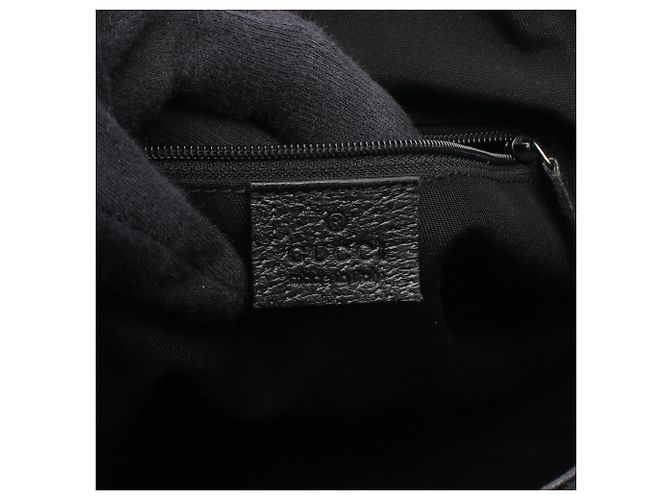 Borsa a Spalla Gucci GG Canvas Nero - vista 4