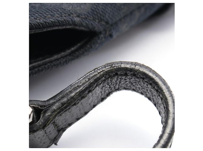 Borsa a Spalla Gucci GG Canvas Nero - vista 9