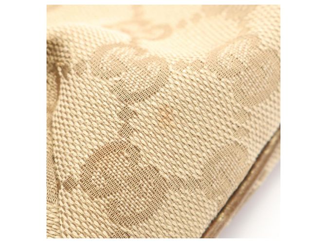 Borsa a tracolla Gucci GG Canvas beige - vista 12