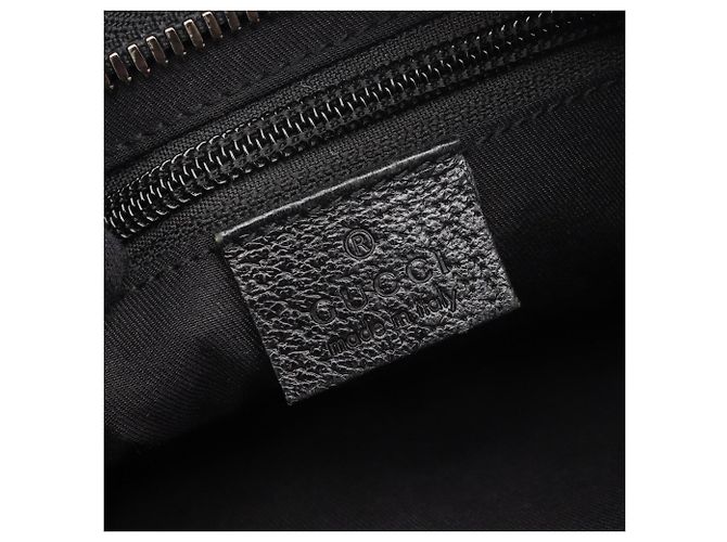 Borsa a Spalla Gucci GG Canvas Nero - vista 4