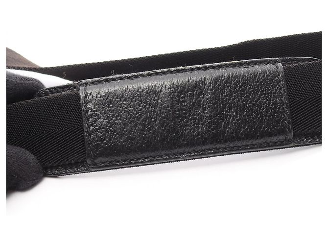 Borsa a Spalla Gucci GG Canvas Nero - vista 7