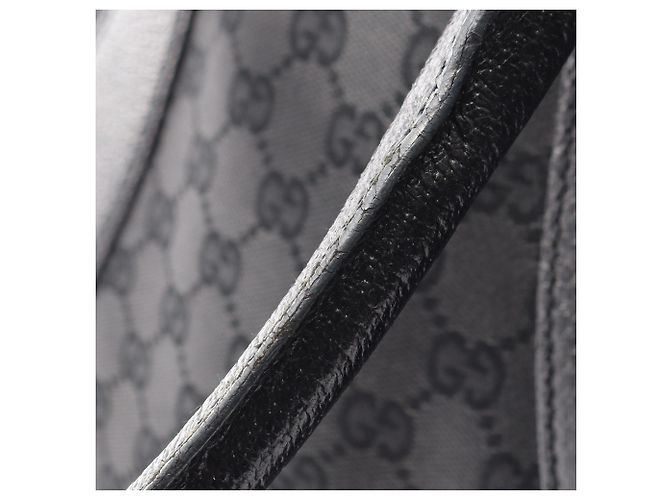Borsa Gucci GG Canvas Nero - vista 9