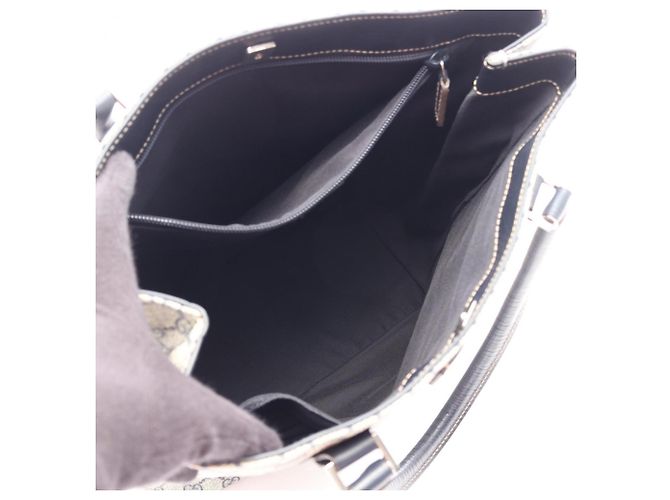 Borsa Tote Gucci GG Plus Beige Blu navy - vista 3