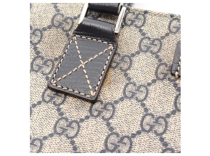 Borsa Tote Gucci GG Plus Beige Blu navy - vista 7