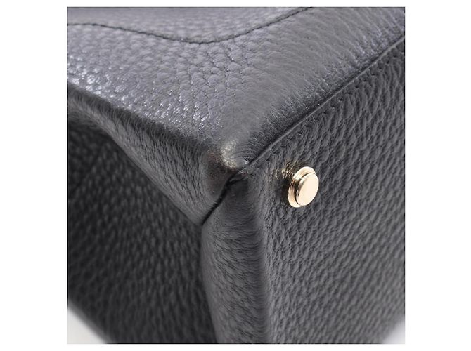 Borsa a mano Gucci in pelle nera Nero - vista 7