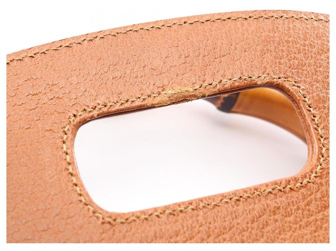 Bolso 2-Way Gucci Bamboo Castaño - vista 11