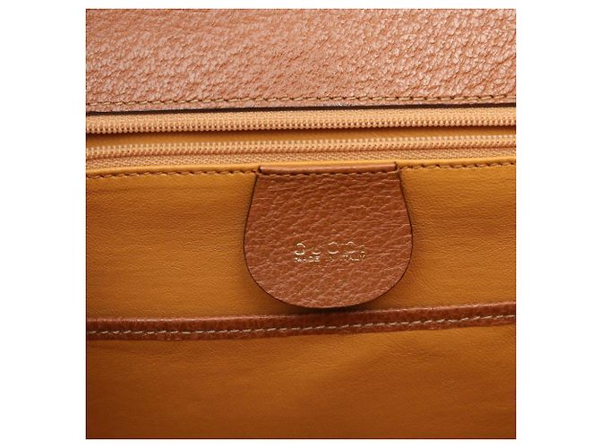 Bolso 2-Way Gucci Bamboo Castaño - vista 4