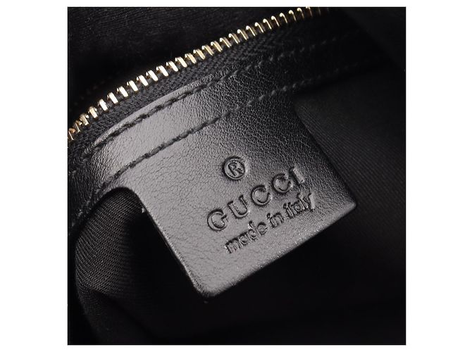 Borsa 2-Way in tela GG Bamboo di Gucci Nero - vista 4