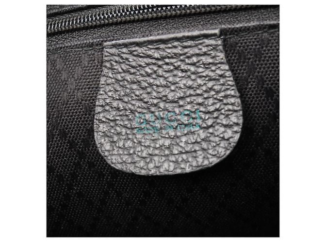 Zaino/Borsa a mano Gucci Bamboo Nero - vista 4