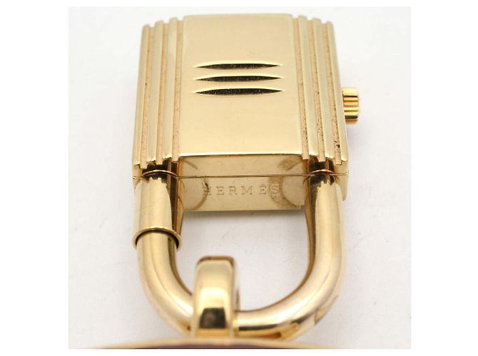 Hermès Relógio de Quartzo Hermes Kelly com Caixa Banhada a Ouro - vista 12