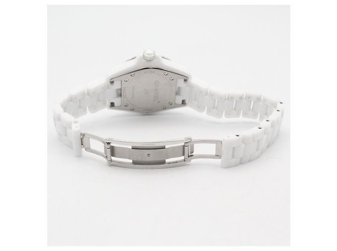 Chanel J12 Damenuhr mit Diamantbezel - Ansicht 4