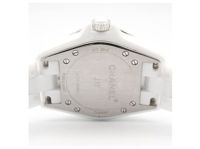 Chanel J12 Damenuhr mit Diamantbezel - Ansicht 5