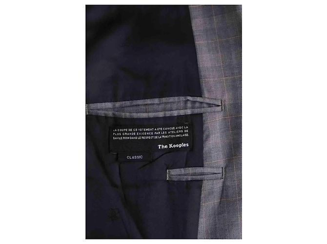 The Kooples Jacke Grau Herren - vista 5