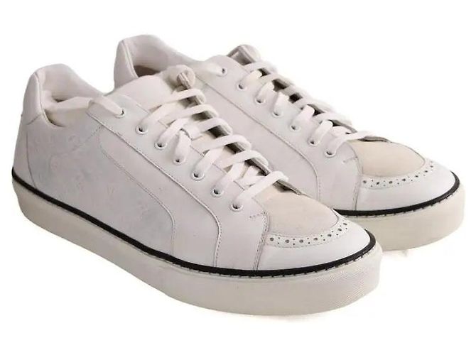 Louis Vuitton Sneakers basse bianche Bianco - vista 3