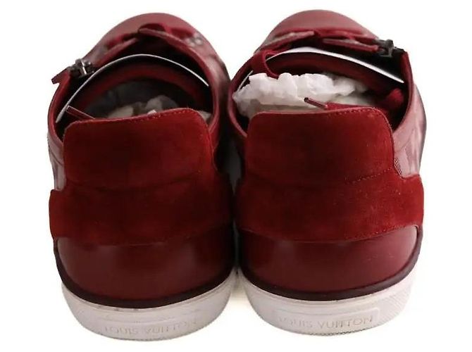 Louis Vuitton Sneakers basse rosse Rosso - vista 2