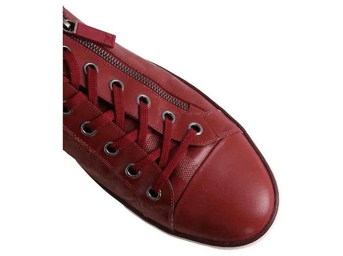 Louis Vuitton Sneakers basse rosse Rosso - vista 4