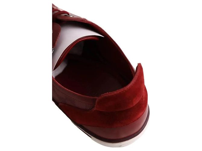 Louis Vuitton Sneakers basse rosse Rosso - vista 5