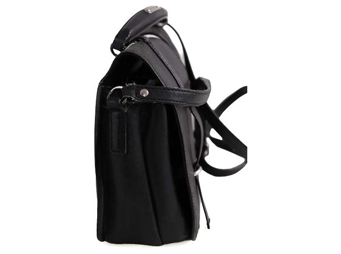Borsa a tracolla Saint Laurent in pelle nera Nero - vista 6