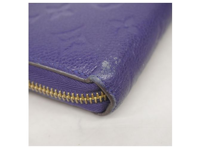 Portefeuille Zippy Monogram Empreinte Louis Vuitton Violet - vue 5