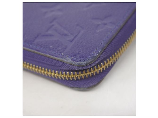 Portefeuille Zippy Monogram Empreinte Louis Vuitton Violet - vue 6