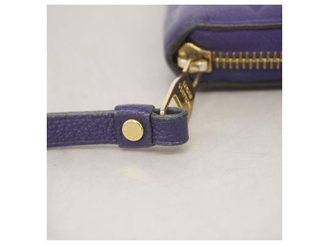 Portefeuille Zippy Monogram Empreinte Louis Vuitton Violet - vue 7