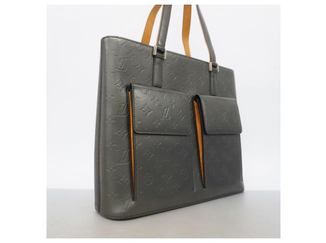 Louis Vuitton Monogram Mat Wilwood Tote Bag Schwarz - Ansicht 2