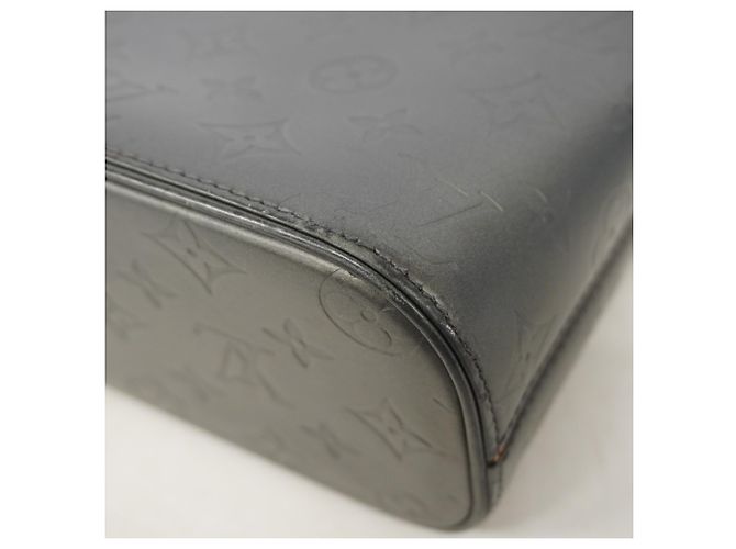 Louis Vuitton Monogram Mat Wilwood Tote Bag Schwarz - Ansicht 6