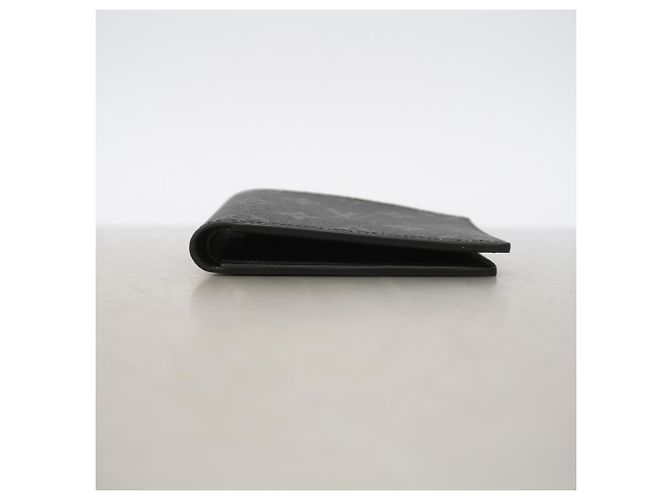 Portafoglio Slender Louis Vuitton Monogram Eclipse Nero - vista 2
